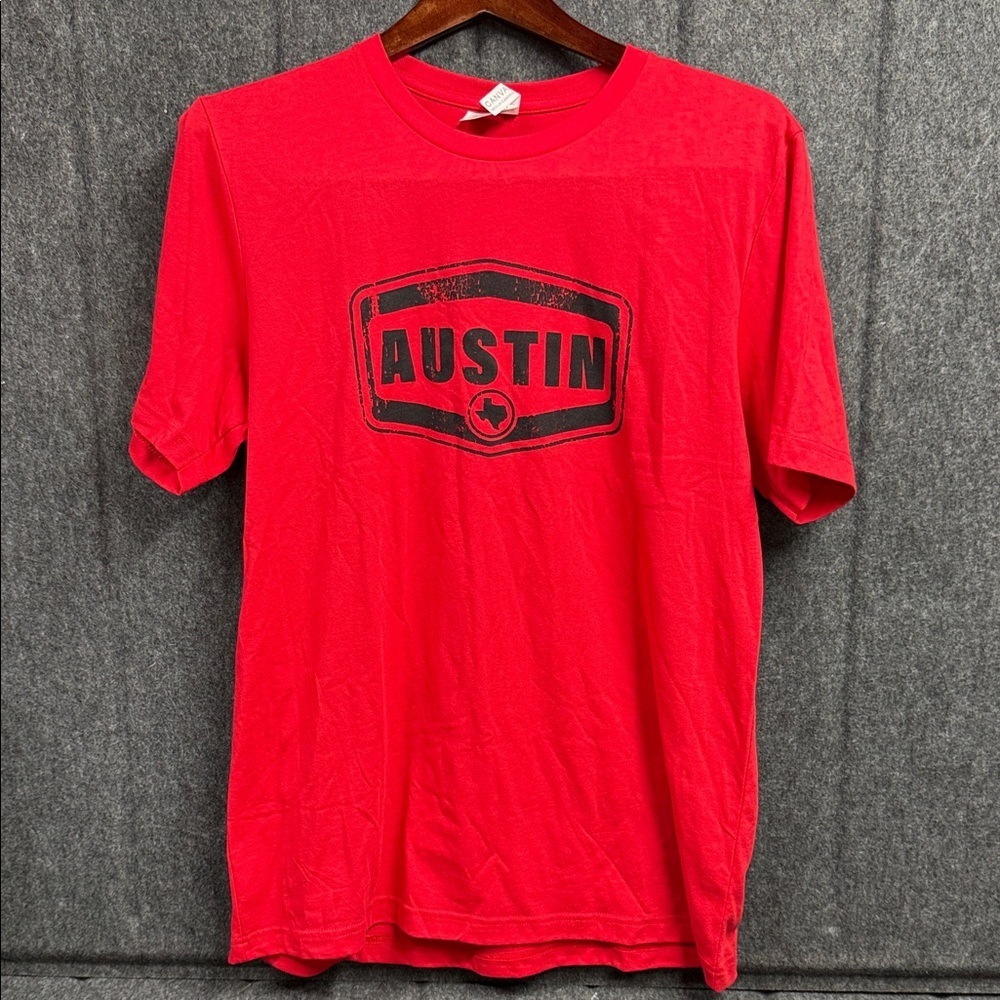 Bella Canvas Vibrant Red Austin Tee